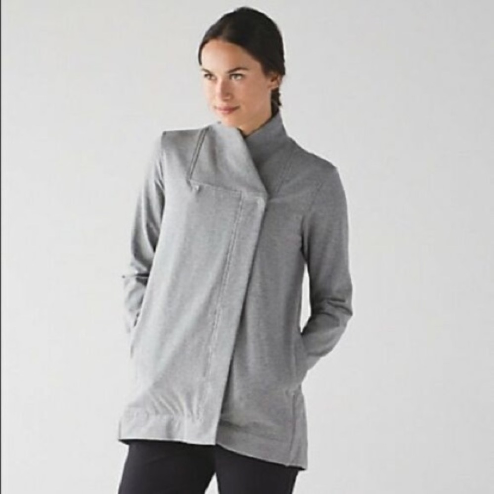 Lululemon Belle Wrap Asymmetrical Sweatshirt